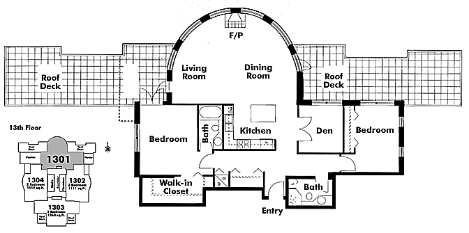 Floor plan 1301