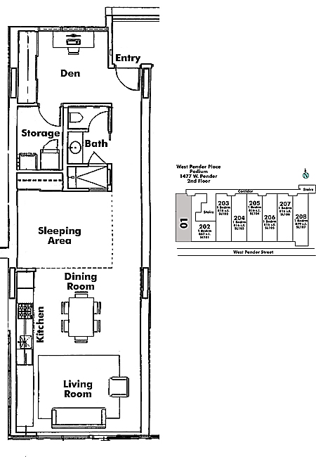 Floor plan 201