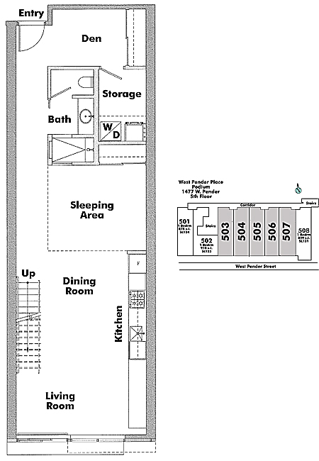 Floor plan 504