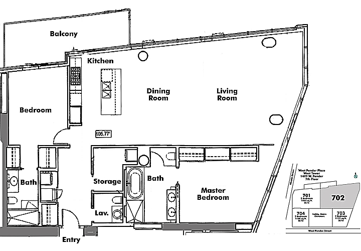 Floor plan 702