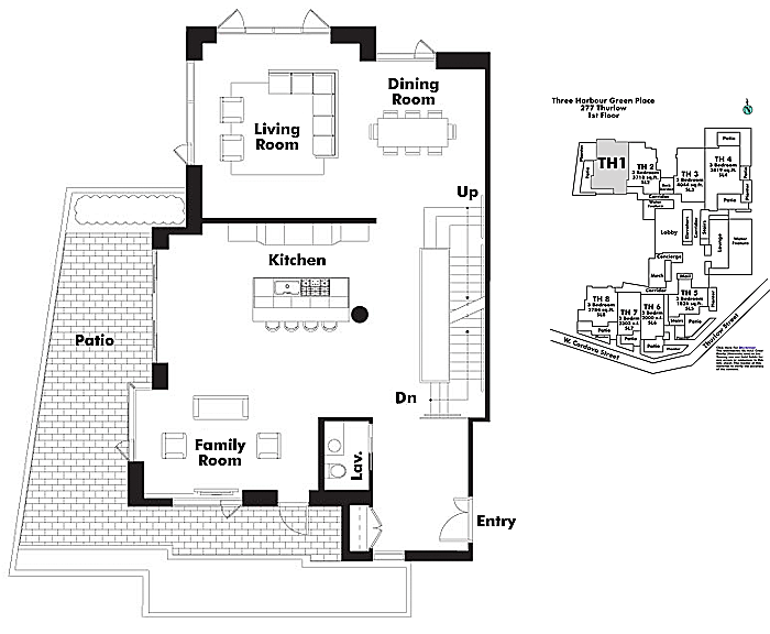 Floor plan TH1