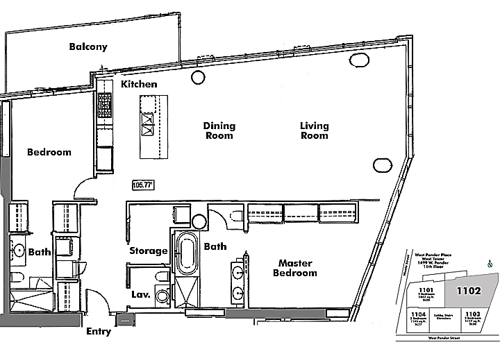 Floor plan 1102