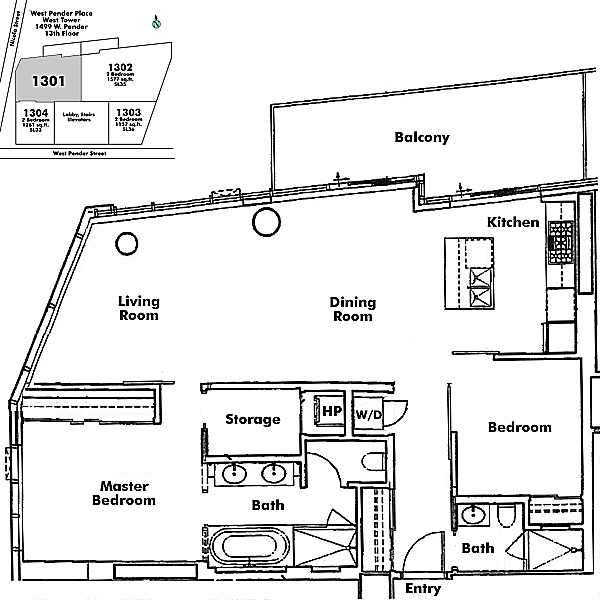 Floor plan 1301