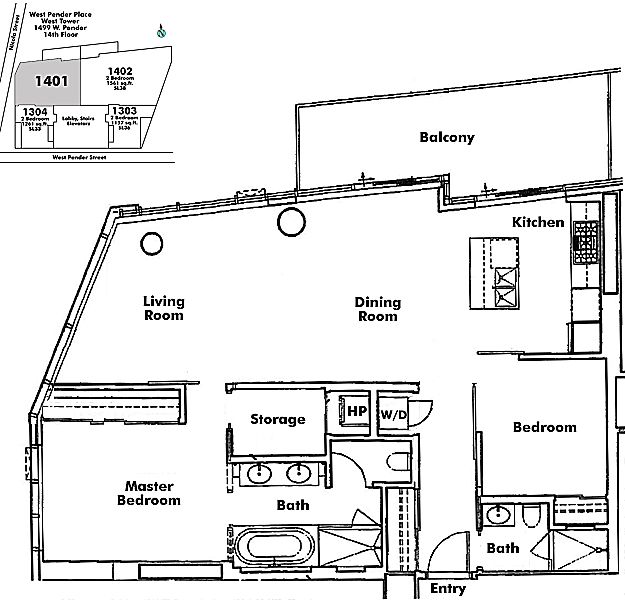 Floor plan 1401