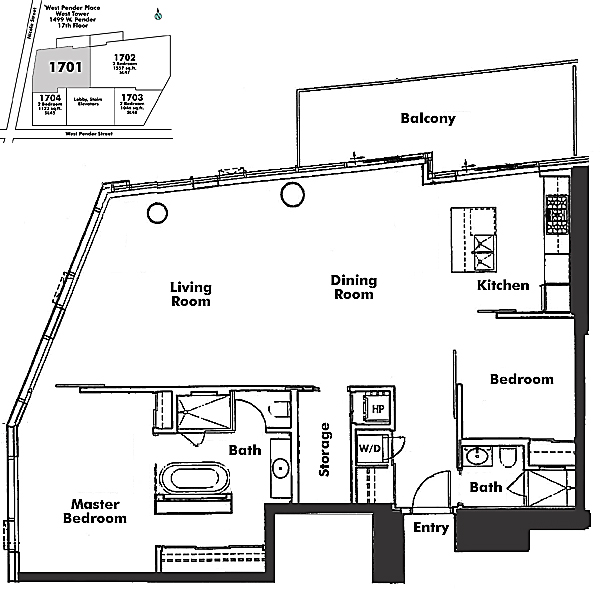 Floor plan 1701