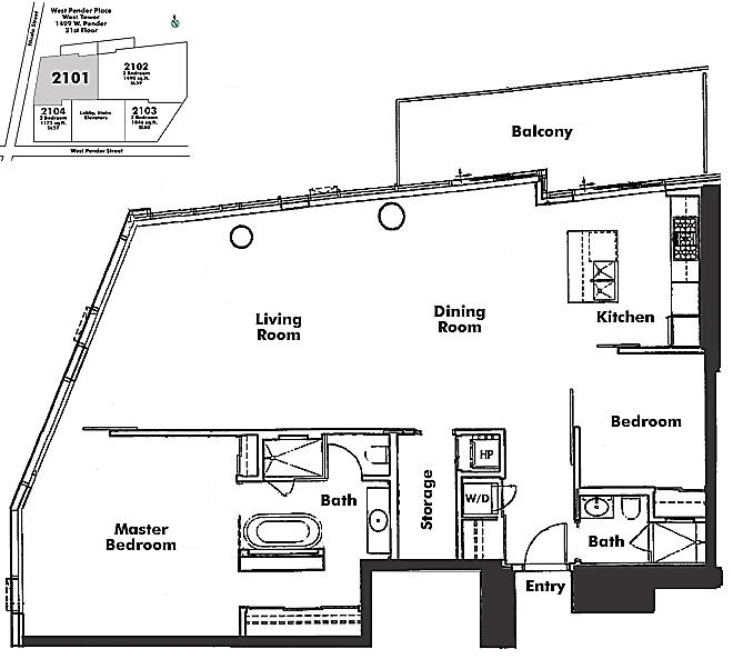 Floor plan 2101