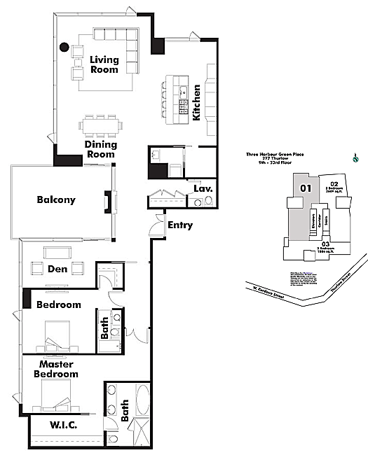 Floor plan 2101