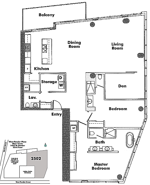 Floor plan 2502
