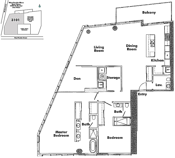 Floor plan 3101