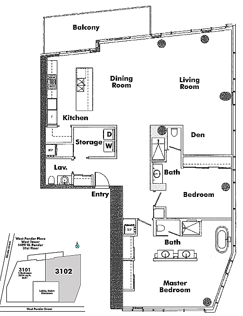 Floor plan 3102