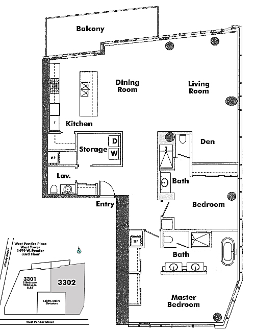 Floor plan 3302