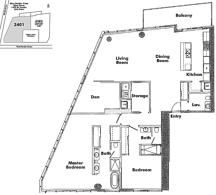 Floor plan 3401