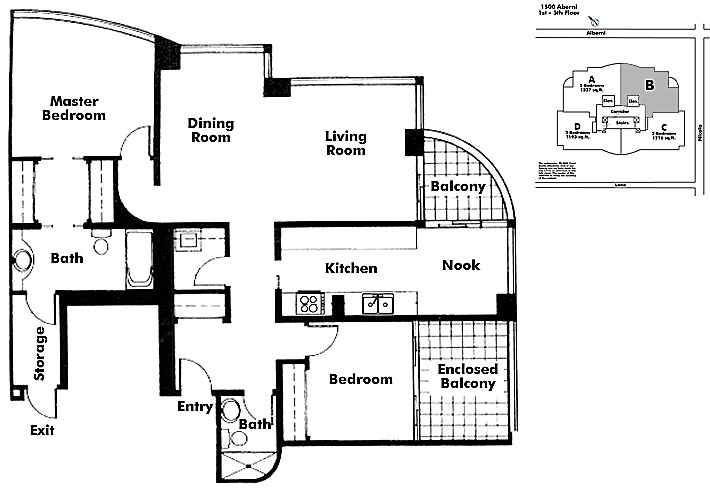 Floor plan 3B