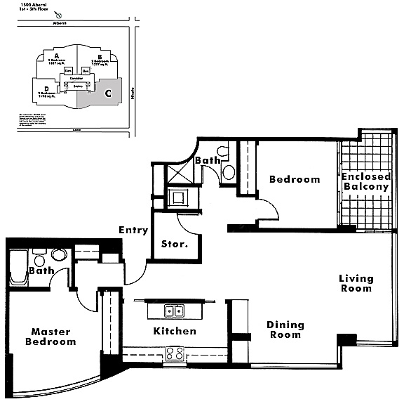Floor plan 4C