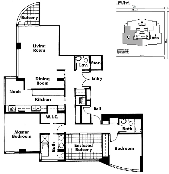 Floor plan 9C