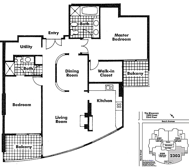 Floor plan 2303