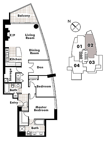 Floor plan 2102
