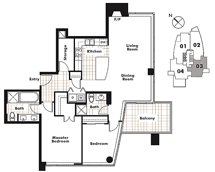 Floor plan 2103
