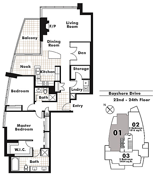 Floor plan 2401