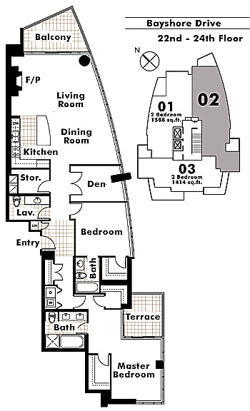 Floor plan 2302