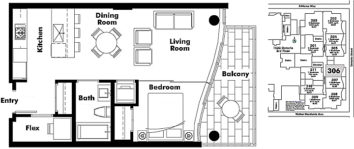 Floor plan 306
