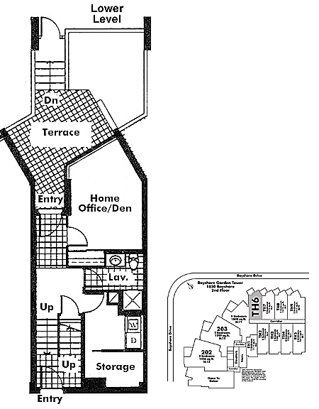 Floor plan TH6