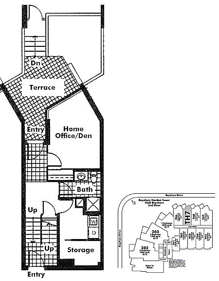 Floor plan TH7