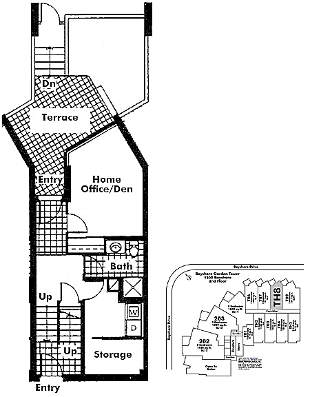Floor plan TH8