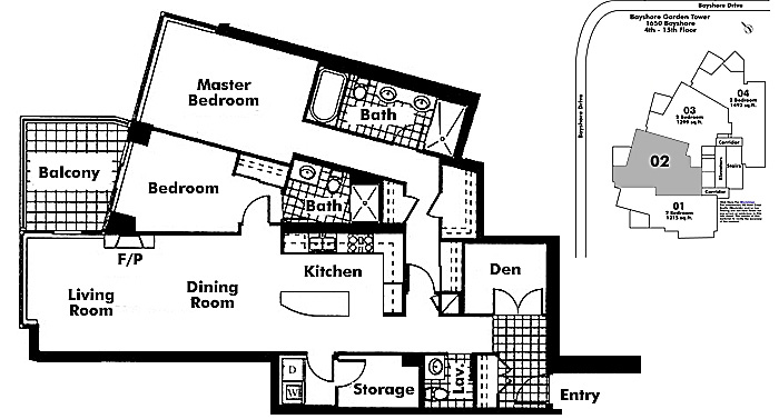 Floor plan 702