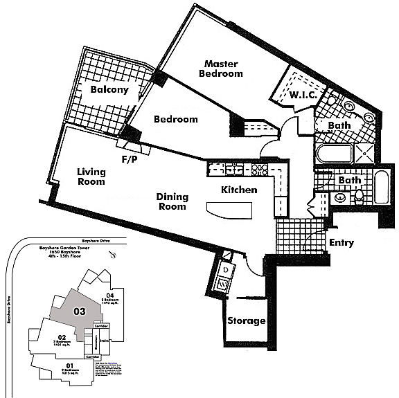 Floor plan 403