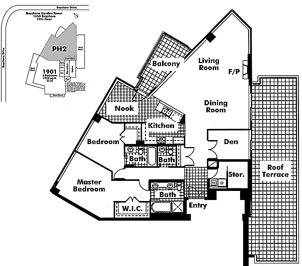 Floor plan PH2