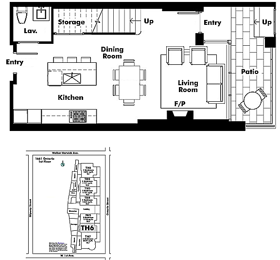 Floor plan TH206