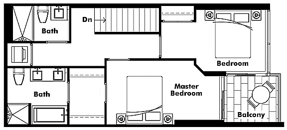 Floor plan TH206
