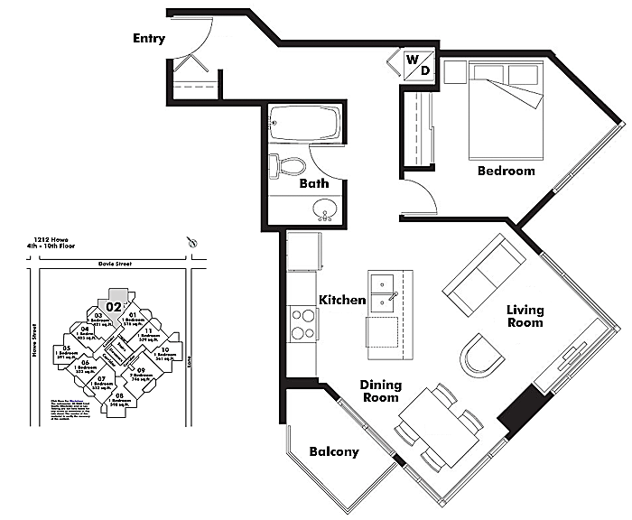 Floor plan 602