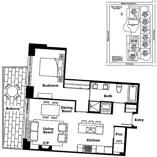 Floor plan 310