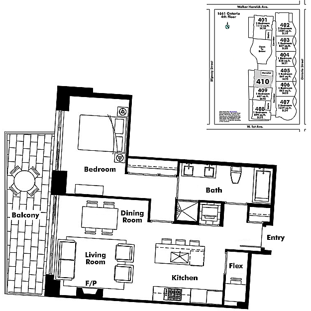 Floor plan 410