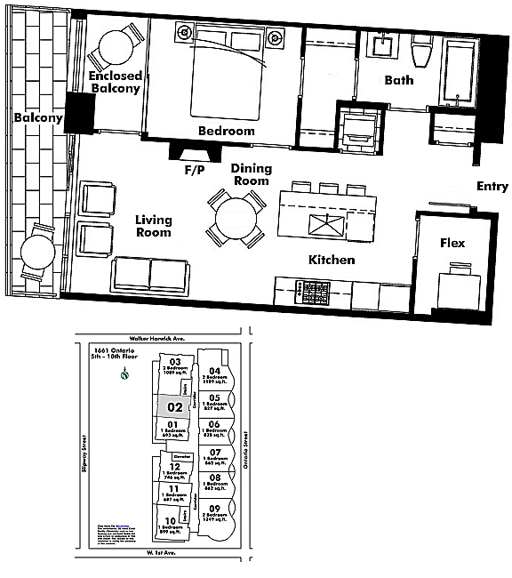 Floor plan 702