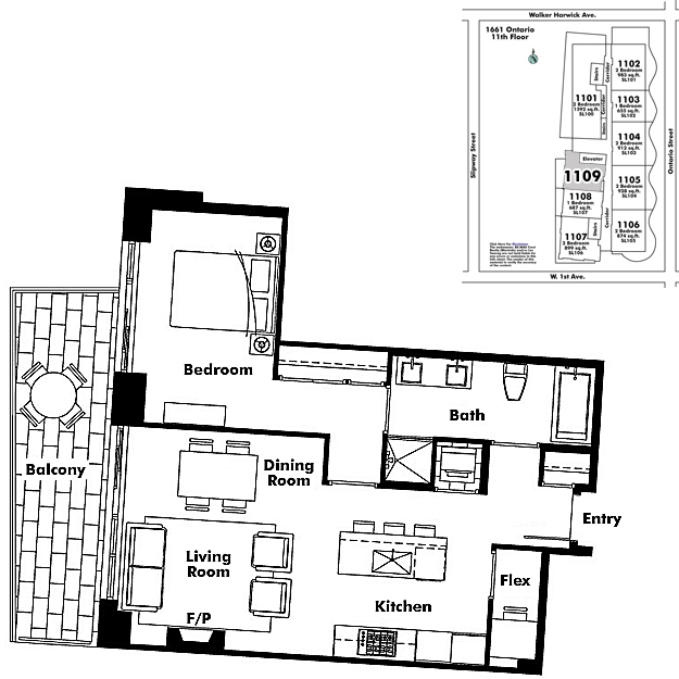 Floor plan 1109