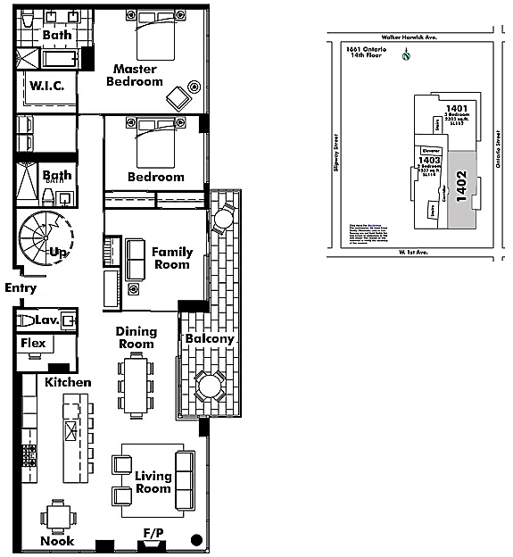 Floor plan 1402