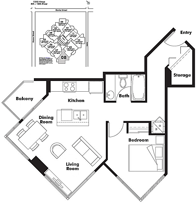 Floor plan 508