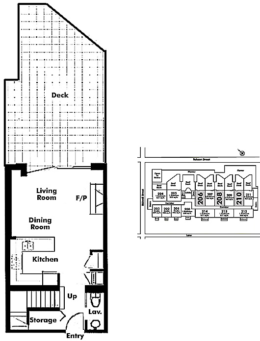 Floor plan 206