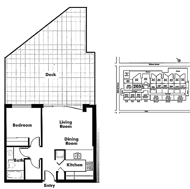 Floor plan 205