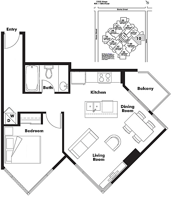 Floor plan 610