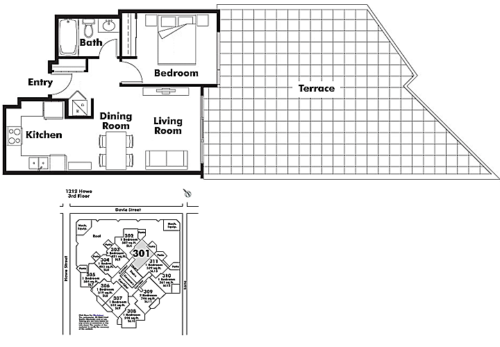 Floor plan 301