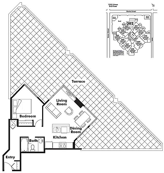 Floor plan 302