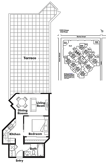 Floor plan 303