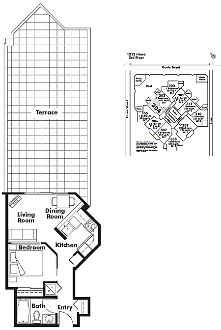 Floor plan 304