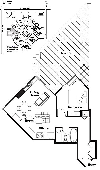 Floor plan 305