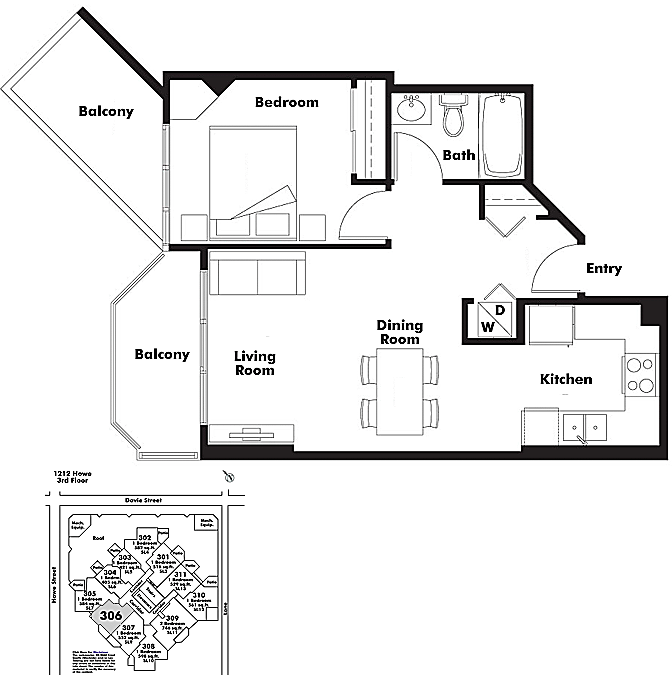 Floor plan 306