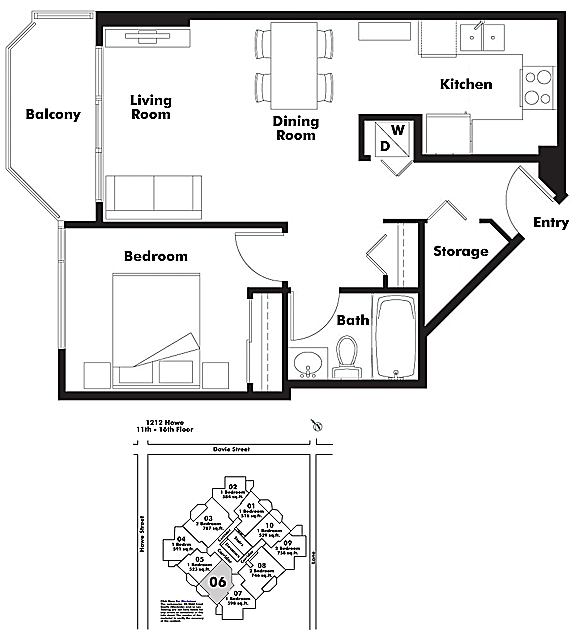 Floor plan 1306
